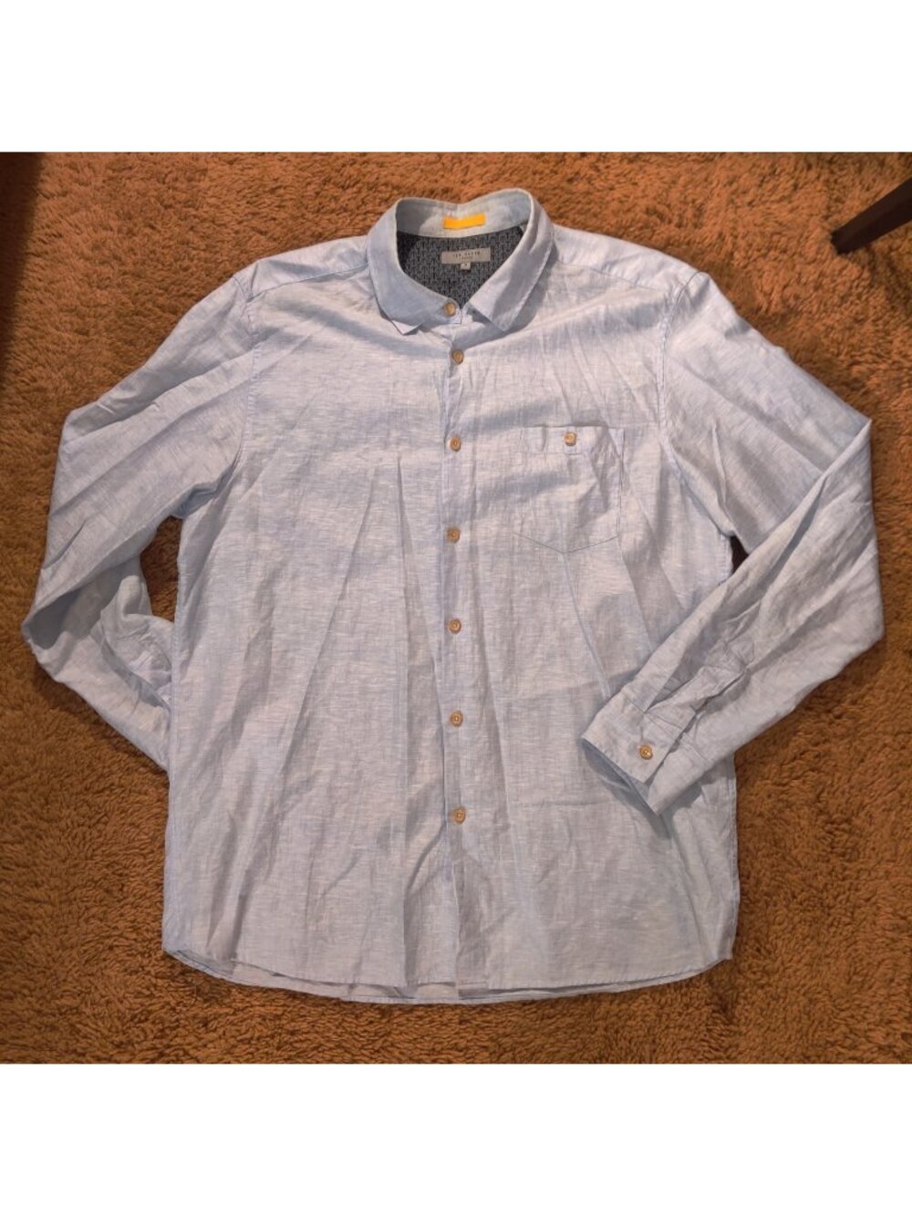 Ted Baker Linen Blend button up
